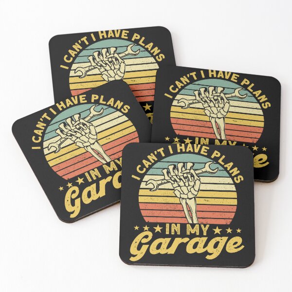 Item preview, I Cant I Have Plans In The Garage Mechanic T-Shirt designed and sold by Extra Rice Tees.