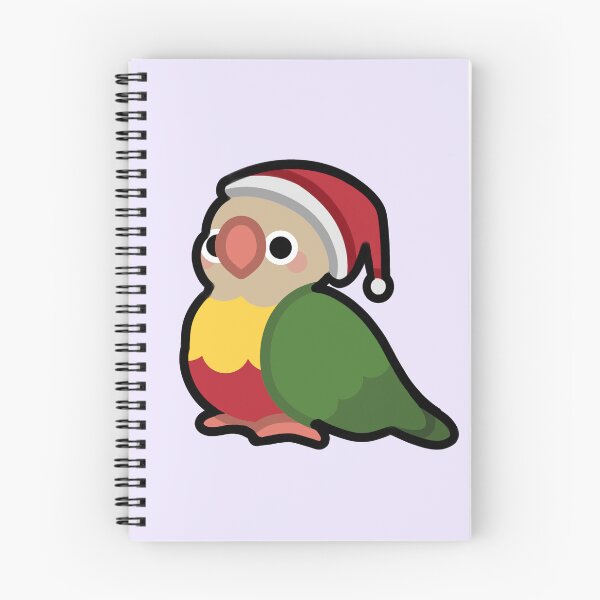 Item preview, X-Mas Birbs - Pineapple Green Cheek Conure designed and sold by blirbos.