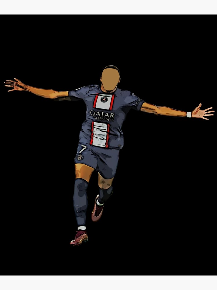 Kylian Mbappe Goal Celebration Poster For Sale By Layebecuapio7 Redbubble