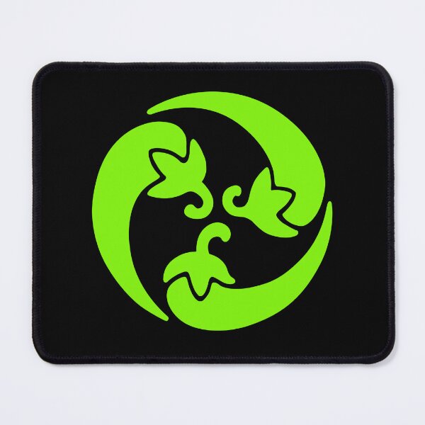 Item preview, Green Chile Hatch Jalapeno Pepper Japanese Swirl Crest designed and sold by cyberlight.