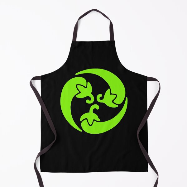 Item preview, Green Chile Hatch Jalapeno Pepper Japanese Swirl Crest designed and sold by cyberlight.