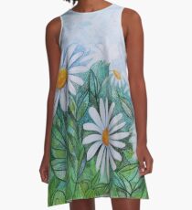 Daisies in your Garden A-Line Dress