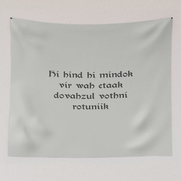 Item preview, Dovahzul designed and sold by Darkwaters Designs.