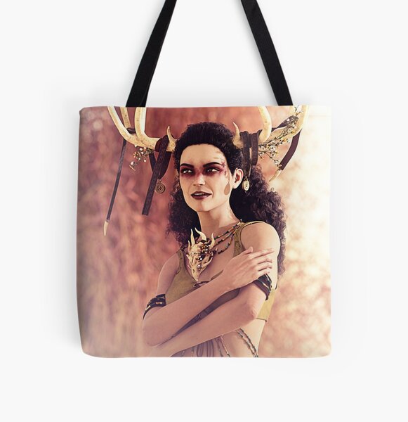 Autumn Warrior All Over Print Tote Bag
