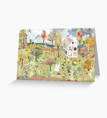 Autumn Hidden Object - Autumn Greeting Card