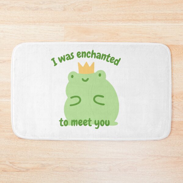 Item preview, I was enchanted to meet you and I’m a frog Taylor Swift  designed and sold by bearjordan.