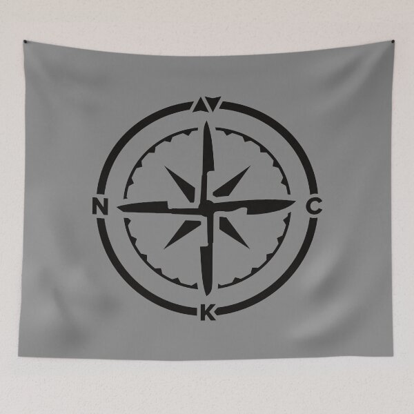 Item preview, Compass (Black) |  designed and sold by PixelsandPulp.