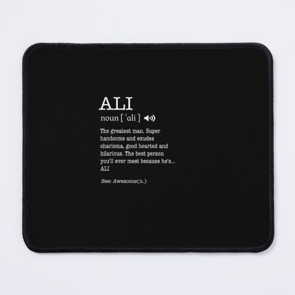 Item preview, The Name Is Ali Funny Gift Adult Definition Men'S designed and sold by dinetinxsl.