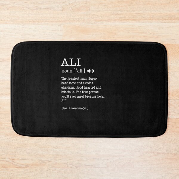 Item preview, The Name Is Ali Funny Gift Adult Definition Men'S  designed and sold by dinetinxsl.