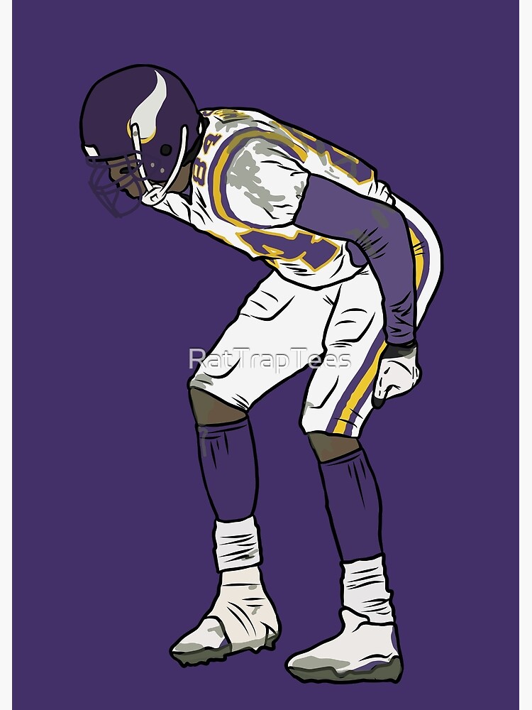 Minnesota Vikings Watercolor Helmet Poster for Sale by posterfield