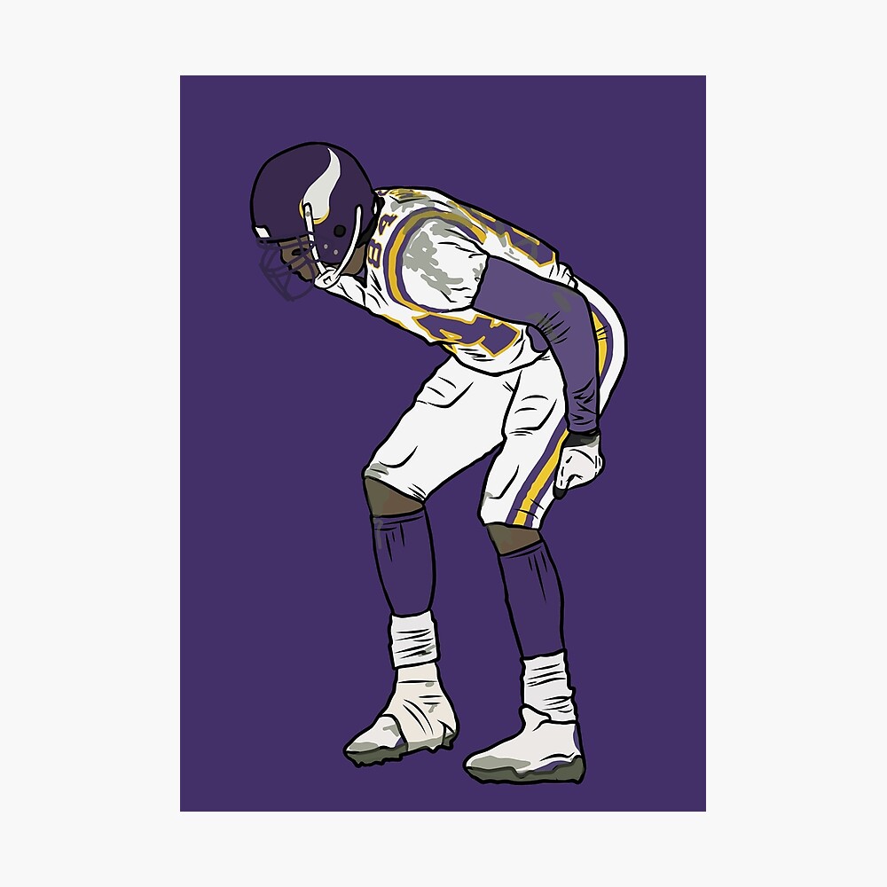 Randy Moss Minnesota Vikings Poster Canvas Frame Kids Wall 