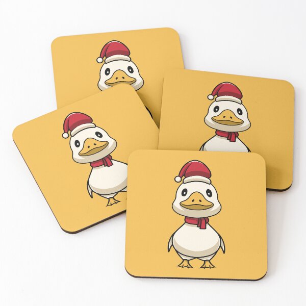 Item preview, Cute Christmas Duck designed and sold by cubbone.