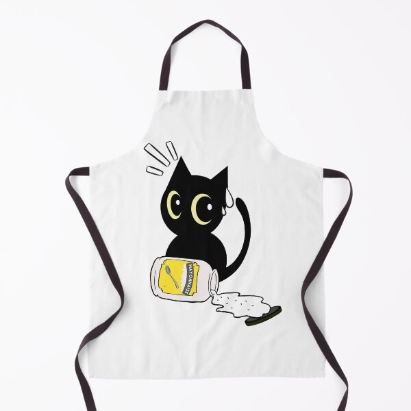 Item preview, Cute Black Cat Spilled Mayonnaise designed and sold by Pet Station.