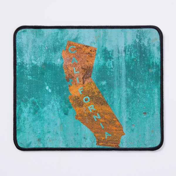 Item preview, California Rust on Teal designed and sold by Elisabeth Lucas.