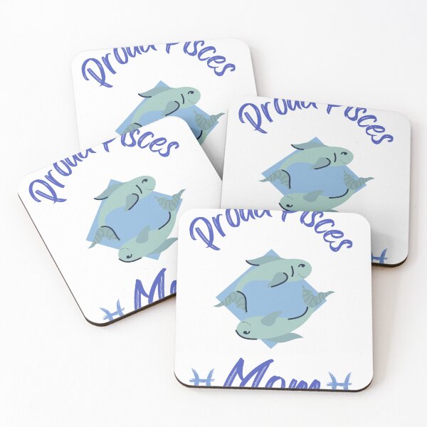 Item preview, Proud Pisces Mom Zodiac Astrology Cute designed and sold by SortaPrettyOk.