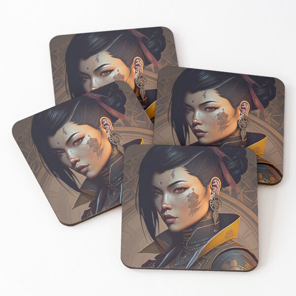 Item preview, Japanese Female Yakuza Poster Print designed and sold by 3 CITIES.
