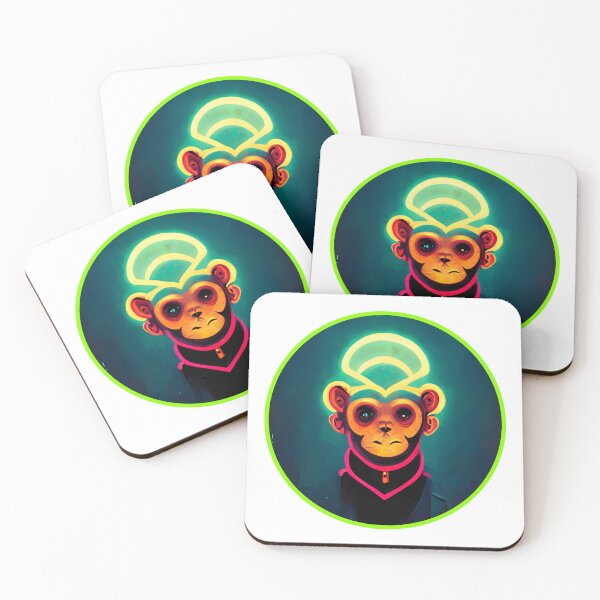 Item preview, Goofy Funny Neon Lemur designed and sold by BLADESTEM.