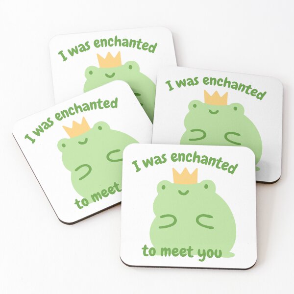 Item preview, I was enchanted to meet you and I’m a frog Taylor Swift  designed and sold by bearjordan.