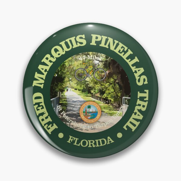 Item preview, Fred Marquis Pinellas Trail (cycling c) designed and sold by curranmorgan.