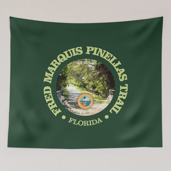 Item preview, Fred Marquis Pinellas Trail (cycling c) designed and sold by curranmorgan.