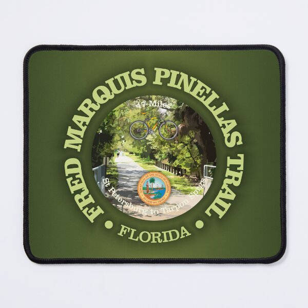 Item preview, Fred Marquis Pinellas Trail (cycling c) designed and sold by curranmorgan.
