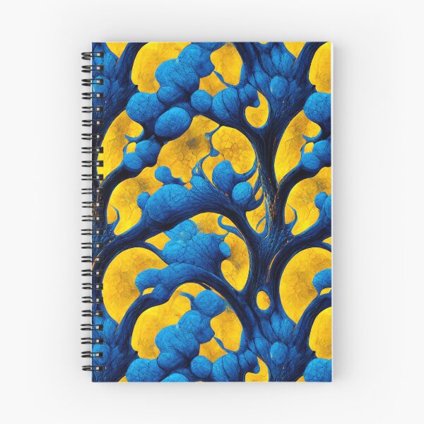 Item preview, Explosive colors meet fractal shapes - abstract tree painting (1/4) designed and sold by sabantha.
