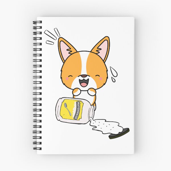 Item preview, Cute Corgi Spilled Mayonnaise designed and sold by Pet Station.