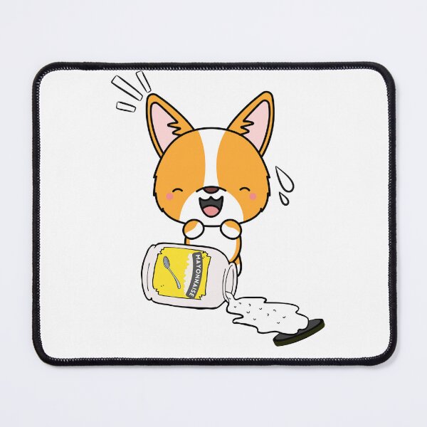 Item preview, Cute Corgi Spilled Mayonnaise designed and sold by Pet Station.