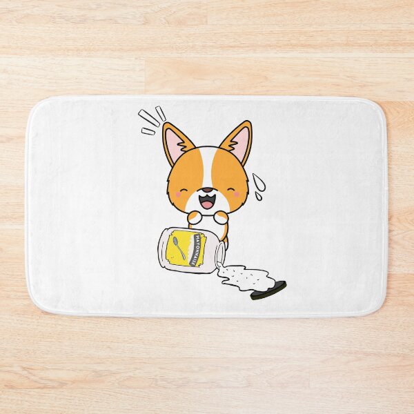 Item preview, Cute Corgi Spilled Mayonnaise designed and sold by Pet Station.