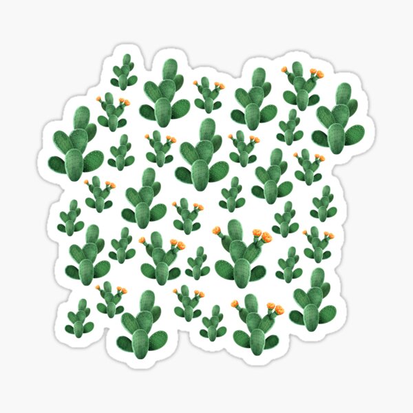 Item preview, Cute Cacti Floral Illustration Pattern. designed and sold by PlantKind.