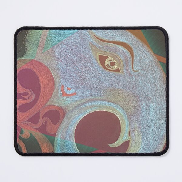 Item preview, Blue Elephant Lord Ganesha Hindu God designed and sold by Sheeshai23.