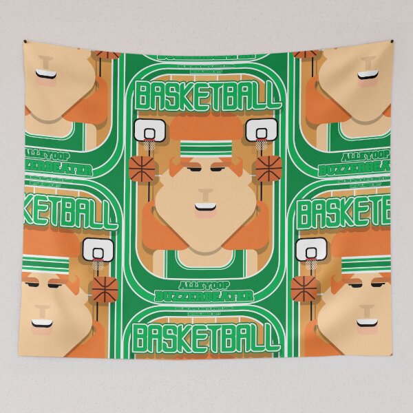 Item preview, Basketball Green - Alleyoop Buzzerbeater - Jacqui version  designed and sold by boxedspaper.