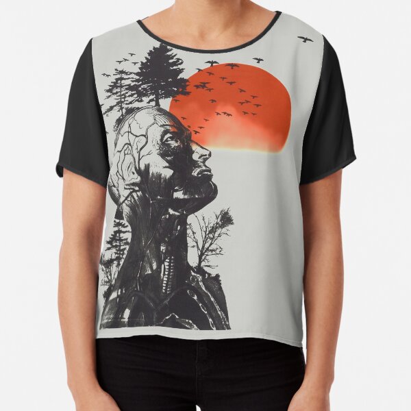 Alan's Hangover Chiffon Top