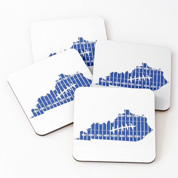 Item preview, Kentucky Blue Football Field designed and sold by WillcoPress.