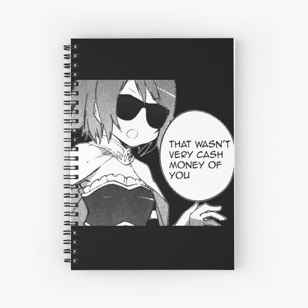 That wasn't very cash money of you Spiral Notebook