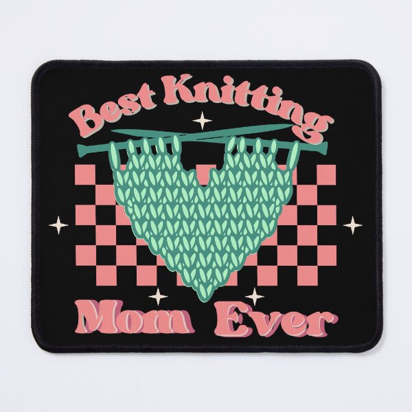 Item preview, Best Knitting Mom Ever designed and sold by cherlizadesign.