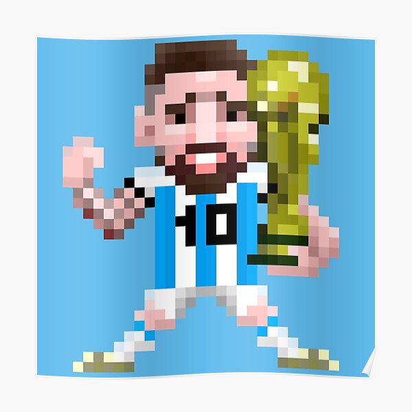 Decoración: Personaje Pixelado | Redbubble