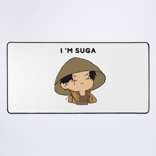Item preview, Ultimate Korean Hip-hop | Ultimate BTS Army Designs | I'm Suga Cartoon Design designed and sold by Ainbowz-Artwork.