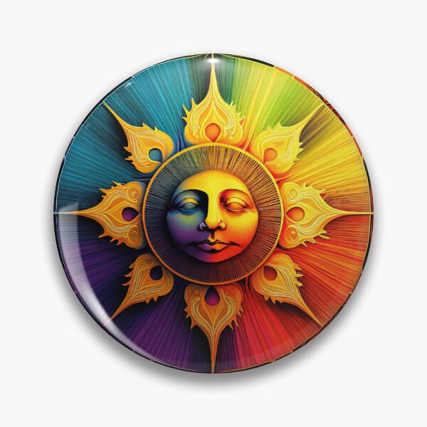 Item preview, Rainbow Colored Sun designed and sold by JPugliese.