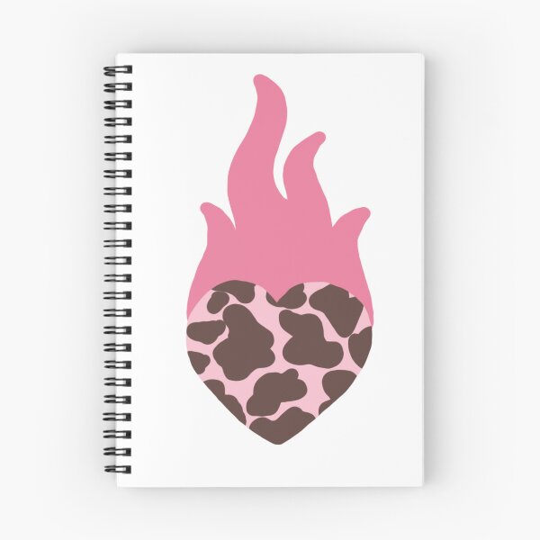 Item preview, Brown Cow Flame Heart designed and sold by CoraBr.