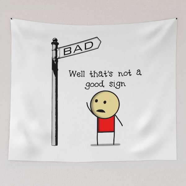 Item preview, Bad Sign designed and sold by autoboxdesign.