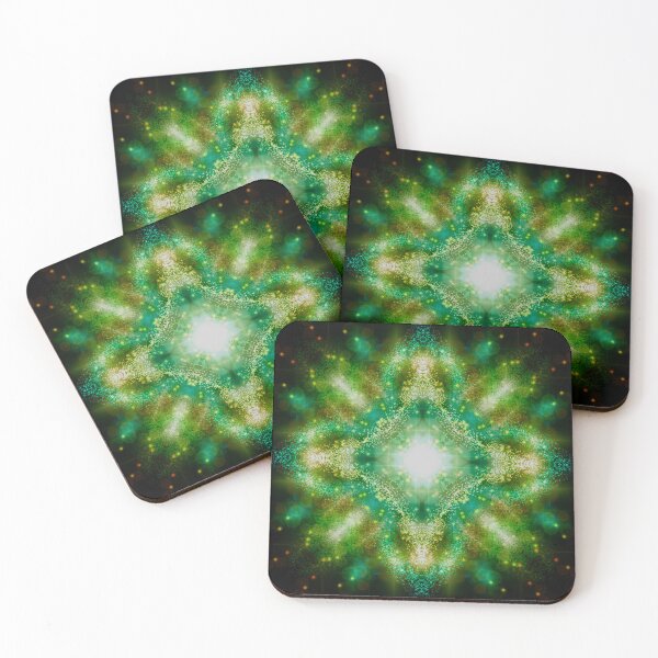 Item preview, Neon Mandala Flower Abstract designed and sold by Chatchot.