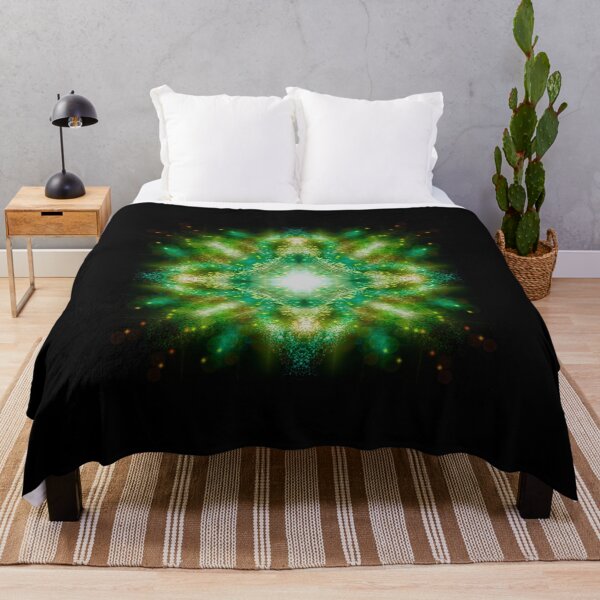 Item preview, Neon Mandala Flower Abstract designed and sold by Chatchot.