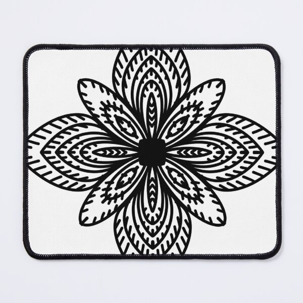 Item preview, Line-work flower designed and sold by ORVision.