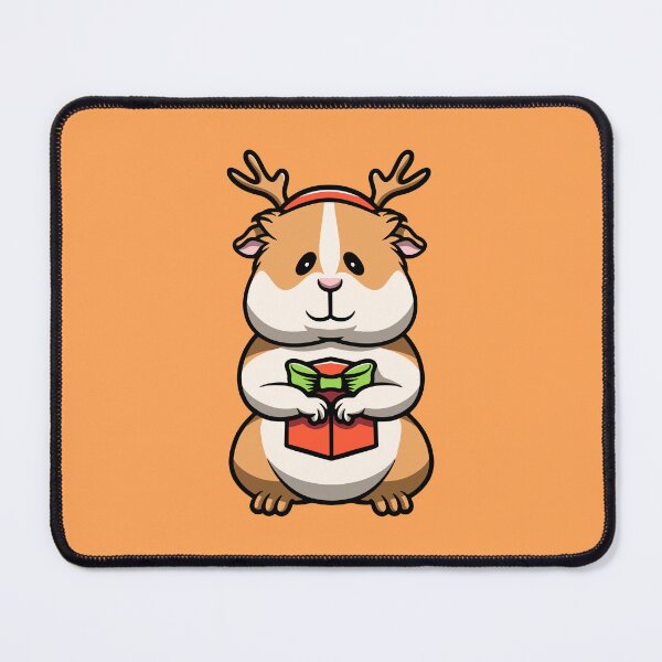Item preview, Cute Christmas Guinea Pig designed and sold by cubbone.