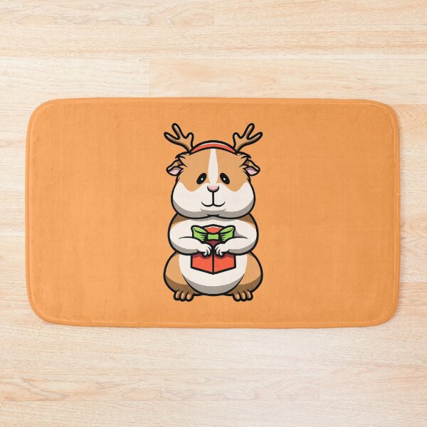 Item preview, Cute Christmas Guinea Pig designed and sold by cubbone.