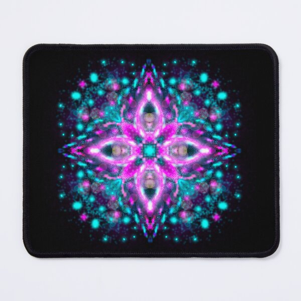 Item preview, Neon Mandala Flower Abstract designed and sold by Chatchot.