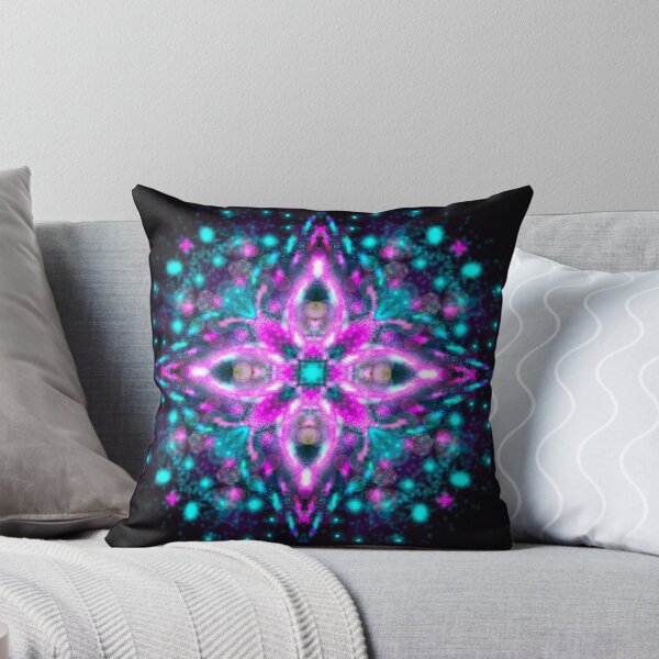 Item preview, Neon Mandala Flower Abstract designed and sold by Chatchot.