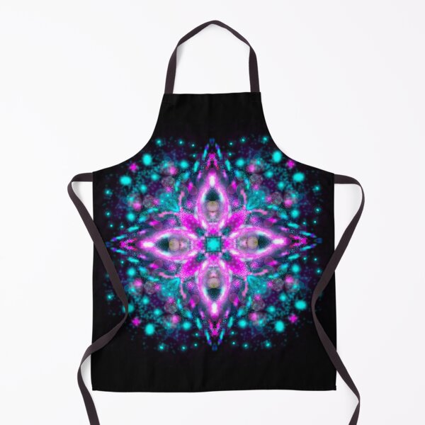 Item preview, Neon Mandala Flower Abstract designed and sold by Chatchot.
