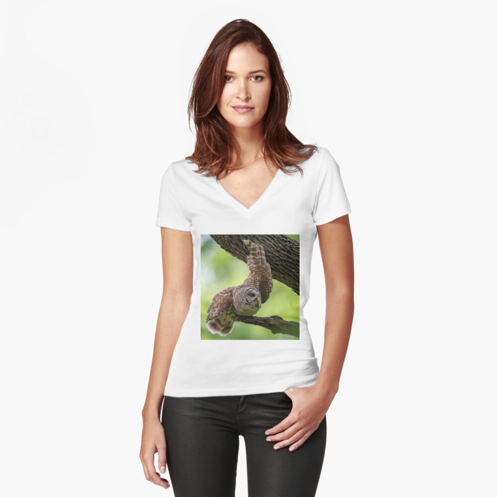 Item preview, Fitted V-Neck T-Shirt designed and sold by rshankar8080.